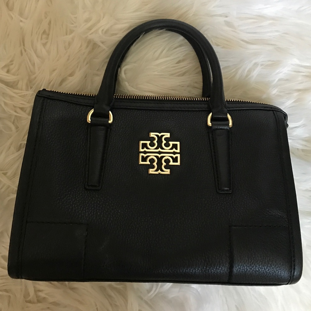Tory Burch black top handles bag